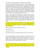 Como imagino una “buena escuela” en el contexto actual de pandemia