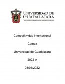 Competitividad internacional Cemex
