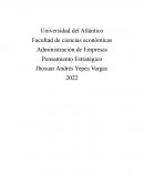 Administración de Empresas Pensamiento Estratégico