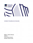 Estudios de mercado MÓDULO: Análisis de Mercado