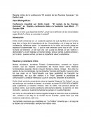 La naturaleza de las ciencias humanas