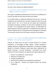 Models, estratègies i recursos per a la inserció professional. Página 1