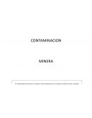 Contaminación minera en el Peru