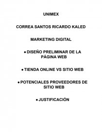 Manual de pagina web. Página 1