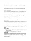 Resolucion de Conflictos. Elemento básico del conflicto
