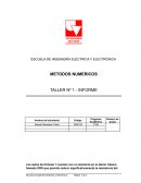 Taller de metodos numericos