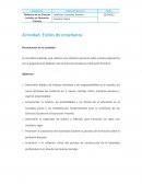 Estilos de enseñanza