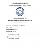 Estudiar los efectos que la resistencia interna de los conductores no ideales produce en la transmisión de la energía eléctrica