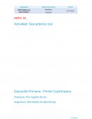 Actividad: Dificultades de aprendizaje. Caso práctico Jon