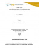 Unidad 1: Paso 2. Interiorizar conceptos básicos de la Psicología de los Grupos