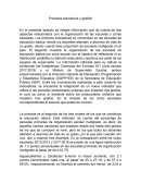 Procesos educativos y gestión