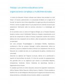 Los centros educativos como organizaciones complejas y multidimensionales