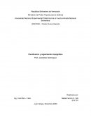 Planificación y organización topográfica