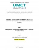 LIMITACIONES DE LOS DERECHOS FUNDAMENTALES EN EL MARCO DEL ESTADO DE EXCEPCIÓN