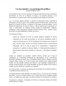 Las juventudes y su participación política