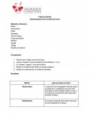 Práctica proteínas . Desnaturalización de la proteína del huevo