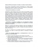 Aplicación Móvil para impulsar el reciclaje y el cuidado al medio ambiente