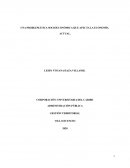 UNA PROBLEMÁTICA SOCIOECONÓMICA QUE AFECTA LA ECONOMÍA ACTUAL
