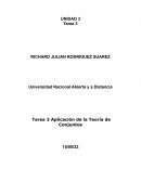 Aplicación de la Teoría de Conjuntos