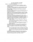 La musa aprende a escribir resumen