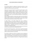 PLAN DE MEJORA PERSONAL DE COMUNICACIÓN