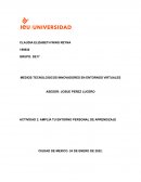 MEDIOS TECNOLOGICOS INNOVADORES EN ENTORNOS VIRTUALES
