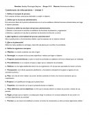 Cuestionario de reforzamiento – Unidad 3. Administración Básica