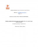 ÉTICA Y PRÁCTICA PROFESIONAL