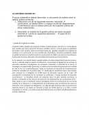 La actividad de administracion publica