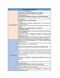 Mi proyeccion a 10 años. Página 1