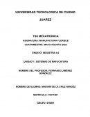 SISTEMAS DE MAFUCATURA