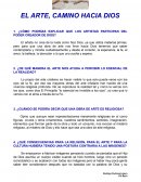El arte. camino hacia dios