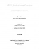 ANÁLISIS Y DIAGNÓSTICO ORGANIZACIONAL