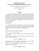 Informe Laboratorio de quimica experiencia reactivo limite