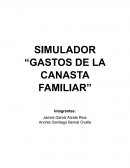 Simulador “gastos de la canasta familiar”