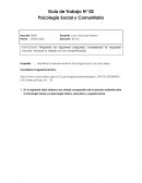 Psicología Social y Comunitaria