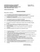 Prueba de entrada FUERZA MOTRIZ TERMICA