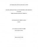 ESTUDIO COMPARATIVO DE LAS ETAPAS HISTORICAS DEL DERECHO Y EL ESTADO