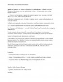 Modernidad; Intervención y movimiento