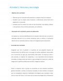 Personas y tecnología