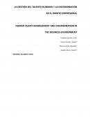 LA GESTIÓN DEL TALENTO HUMANO Y LA DISCRIMINACIÓN EN EL ÁMBITO EMPRESARIAL