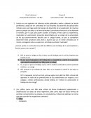 Propuesta de evaluación - Ley 842
