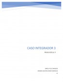 CASO INTEGRADOR. Matematicas