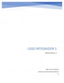 CASO INTEGRADOR. Matematicas