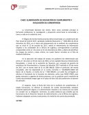 CASO: ELABORACIÓN DE DESVIACIÓN DE CUMPLIMIENTO Y EVALUACIÓN DE COMENTARIOS