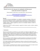 Plan del servicio de ruta para los empleados de Belcorp por medio del método de asignación