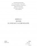 LENGUAJE Y COMUNICACION