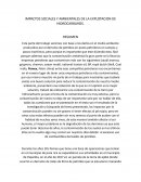 IMPACTOS SOCIALES Y AMBIENTALES DE LA EXPLOTACION DE HIDROCARBUROS