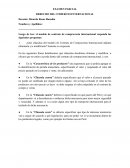 DERECHO DEL COMERCIO INTERNACIONAL