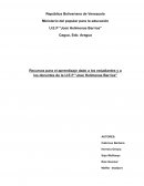 Proyecto de nuevos métodos de aprendizaje